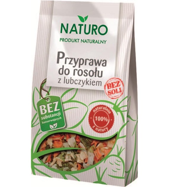 NATURO Przyprawa do rosołu z lubczykiem 50g