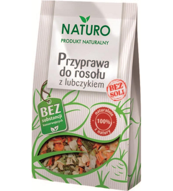 NATURO Przyprawa do rosołu z lubczykiem 50g