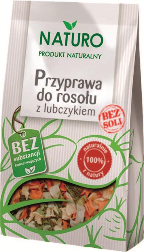 NATURO Przyprawa do rosołu z lubczykiem 50g