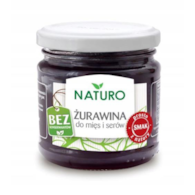 NATURO Żurawina do mięs i serów 220