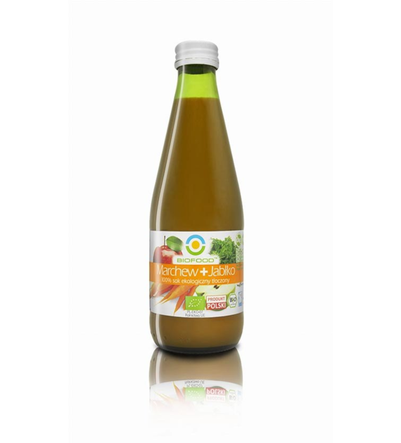 BIO FOOD Sok marchwiowo-jabłkowy 300ml BIO