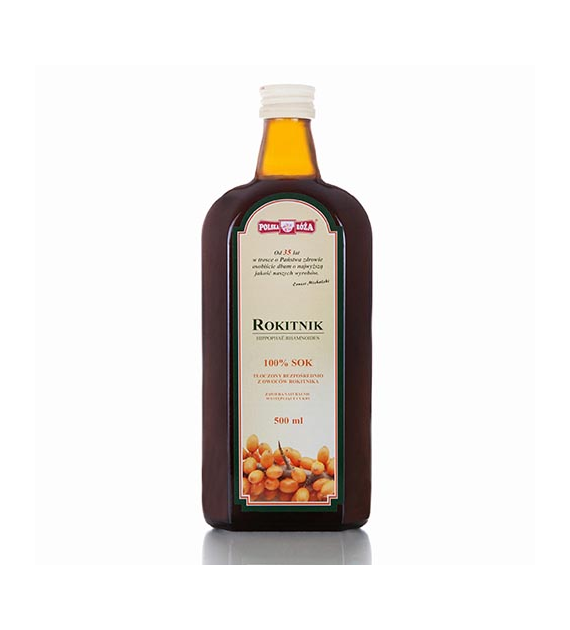 POLSKA RÓŻA Sok z rokitnika 100% 500ml