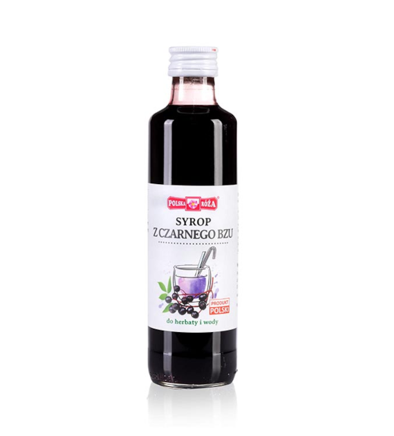 POLSKA RÓŻA Syrop z czarnego bzu 250ml