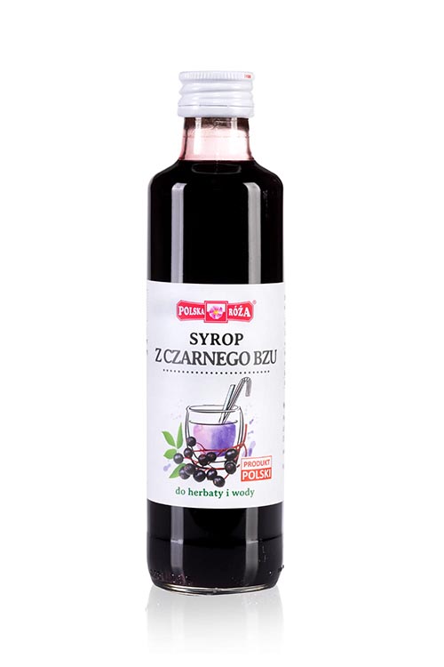 POLSKA RÓŻA Syrop z czarnego bzu 250ml