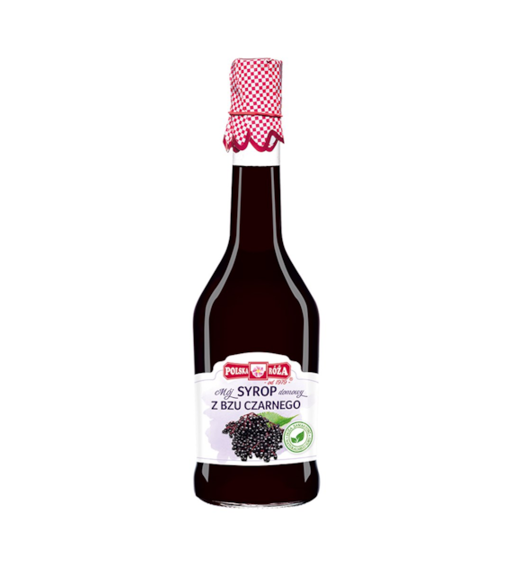 POLSKA RÓŻA Syrop z czarnego bzu 500ml
