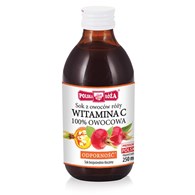 POLSKA RÓŻA Witamina C 100% owocowa 250ml