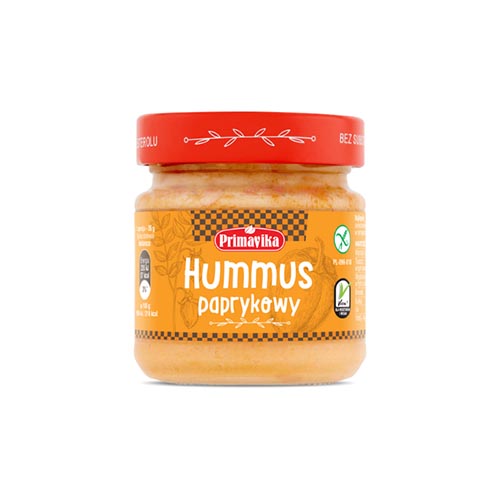 PRIMAVIKA Hummus Paprykowy 160g
