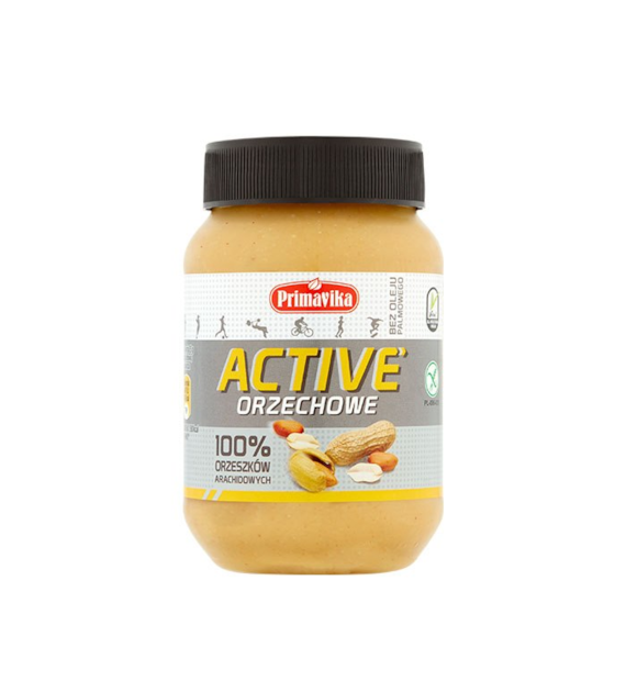 PRIMAVIKA Masło orz. ACTIVE 100% orzeszków 470g