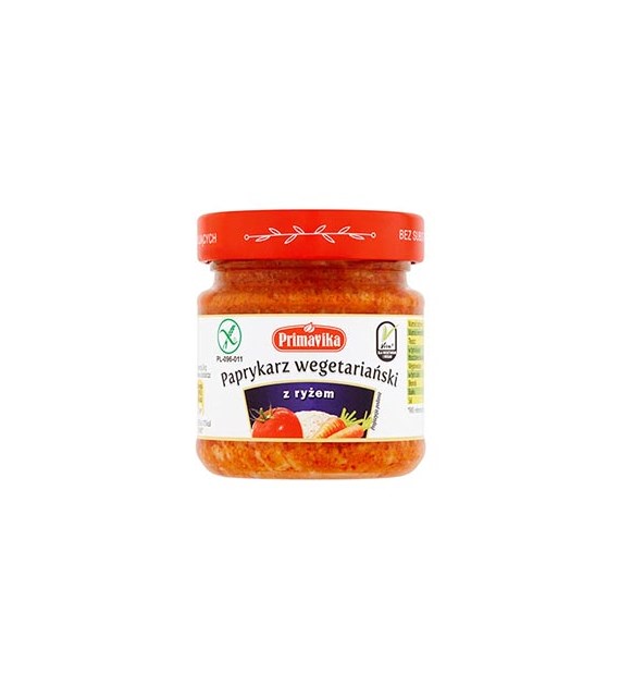PRIMAVIKA Paprykarz wegetariański 160g