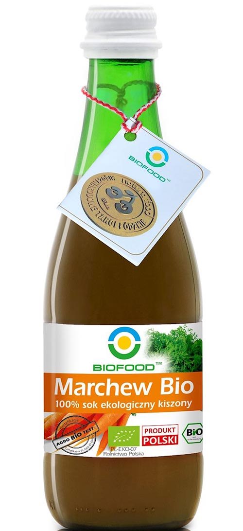 BIO FOOD Sok z marchwii kiszonej 300ml BIO