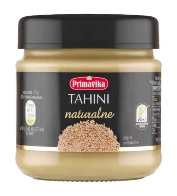 PRIMAVIKA Tahini naturalne 185g