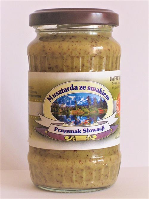 Przysmak Słowacji Musztarda 200g