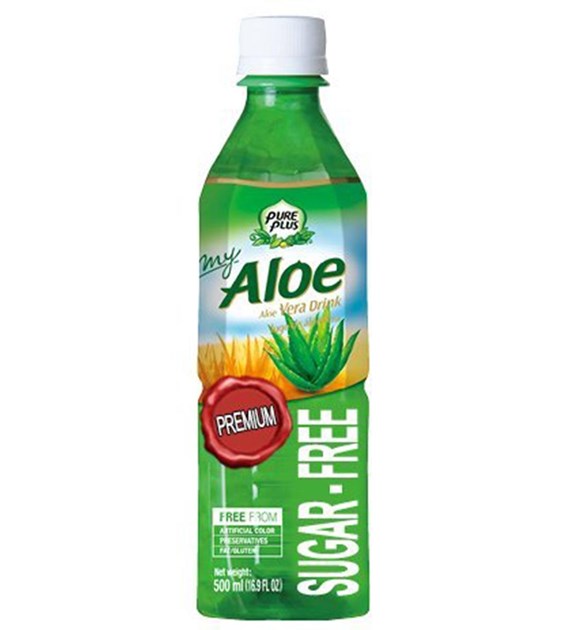 PURE PLUS Napój z aloesem bez dod. cukru 500ml