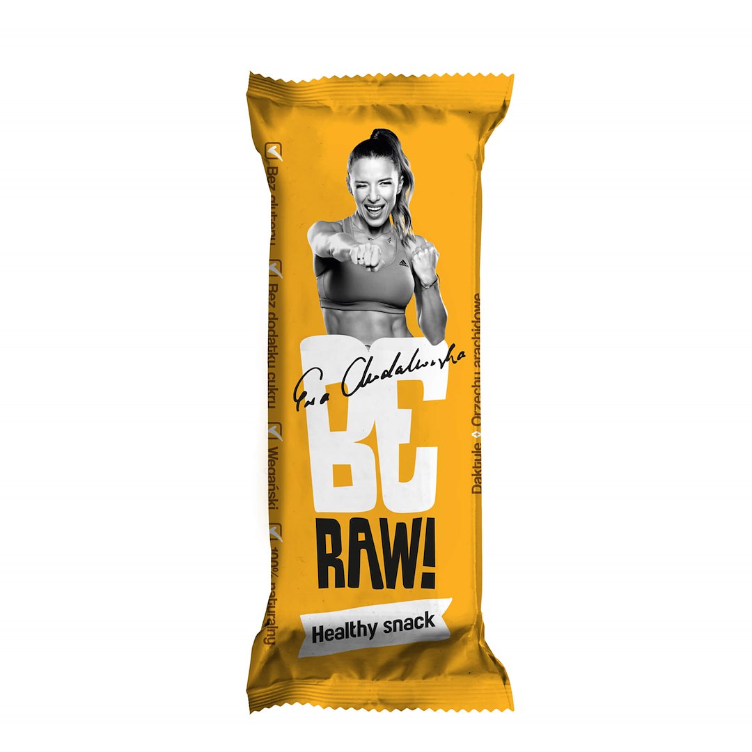 PURELLA BeRAW Baton healthy snack masło orzech 40g