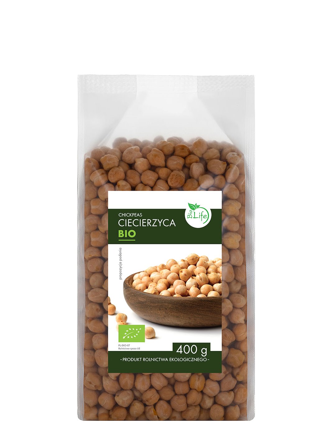 BIOLIFE Ciecierzyca BIO 400g