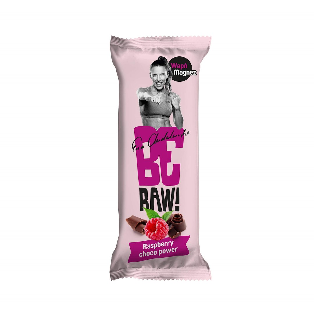 PURELLA BeRAW Baton Raspberry choco power 40g