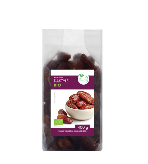 BIOLIFE Daktyle suszone bez pestki BIO 400g