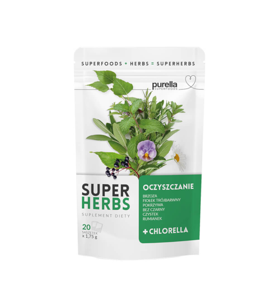 PURELLA Mieszanka ziołowa OCZYSZCZANIE 20x1,75g