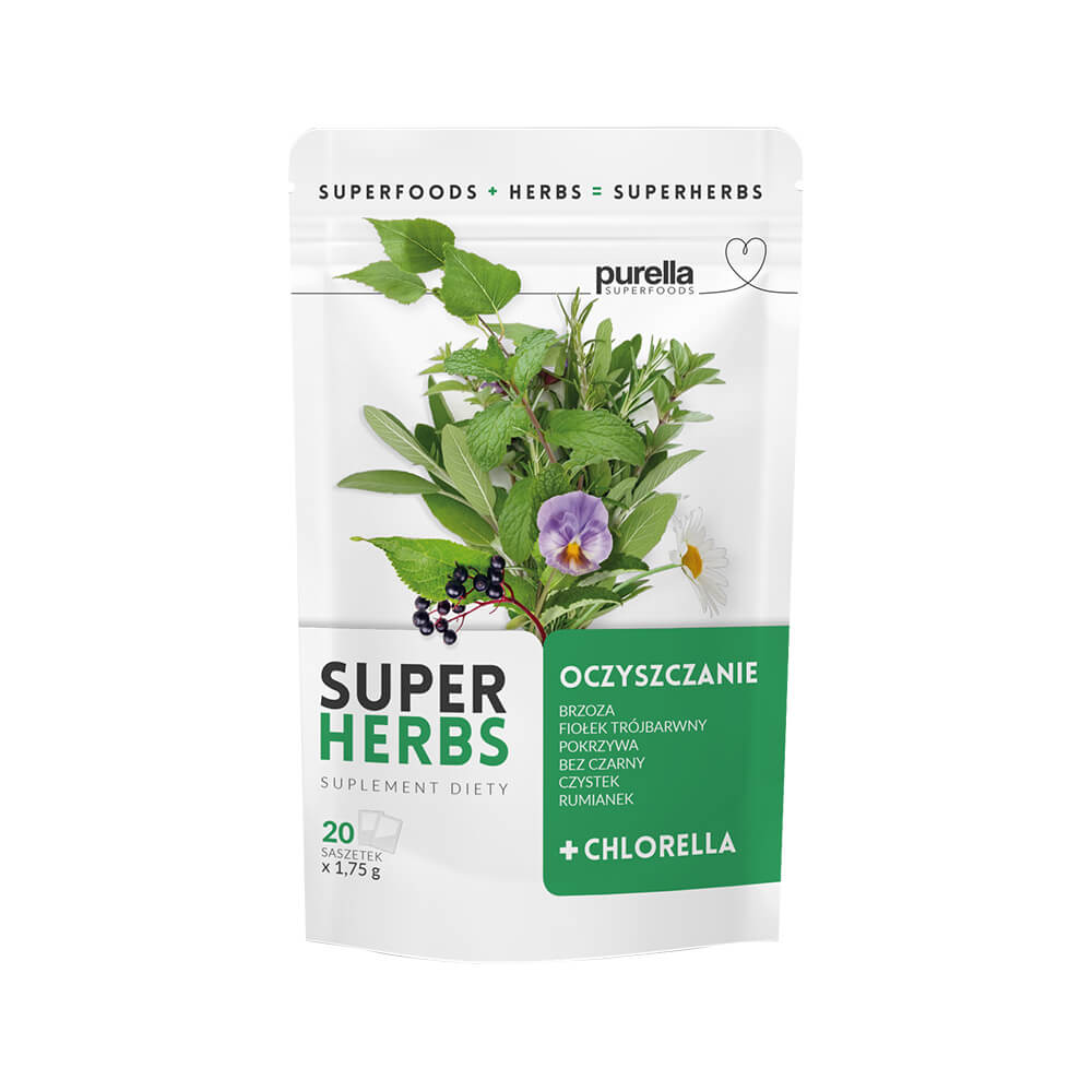 PURELLA Mieszanka ziołowa OCZYSZCZANIE 20x1,75g