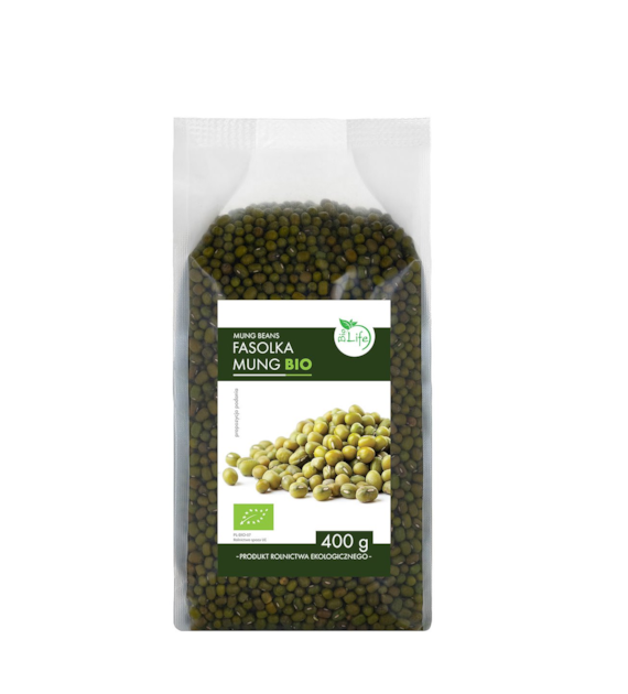BIOLIFE Fasolka Mung 400g BIO