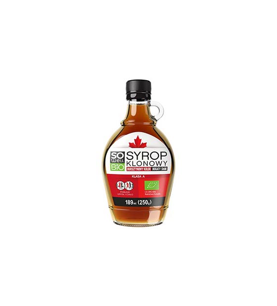 SoWell Syrop klonowy 189ml BIO