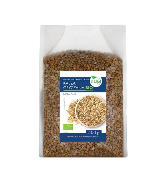 BIOLIFE Kasza gryczana niepalona BIO 500g