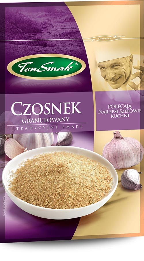 TENSMAK Czosnek suszony granulowany 20g