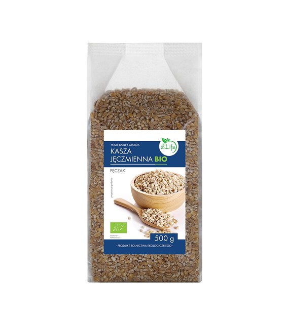 BIOLIFE Kasza jęczmienna pęczak BIO 500g