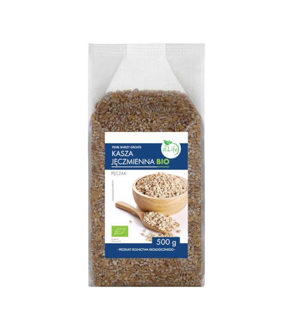 BIOLIFE Kasza jęczmienna pęczak BIO 500g