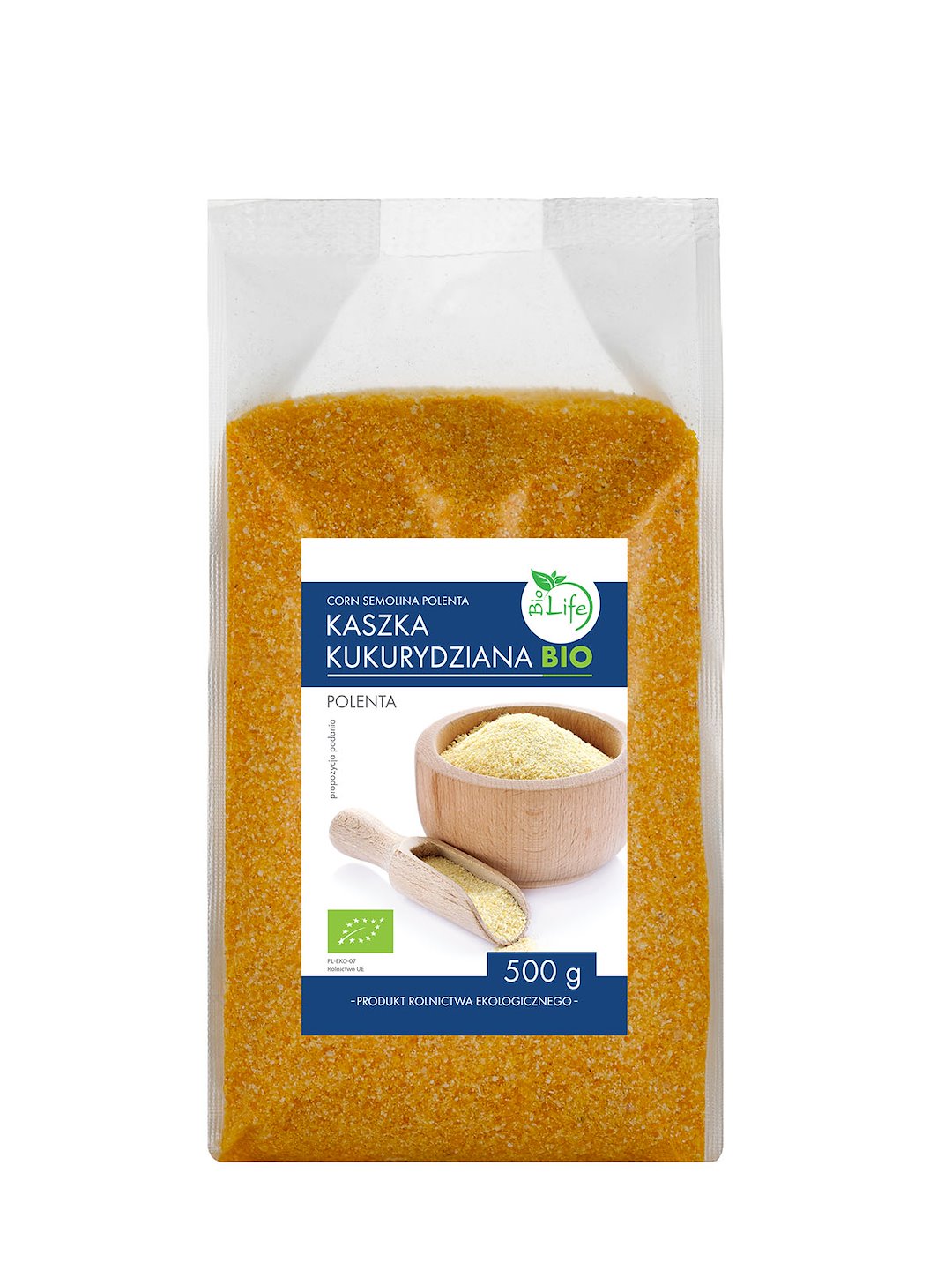 BIOLIFE Kaszka kukurydziana BIO 500g