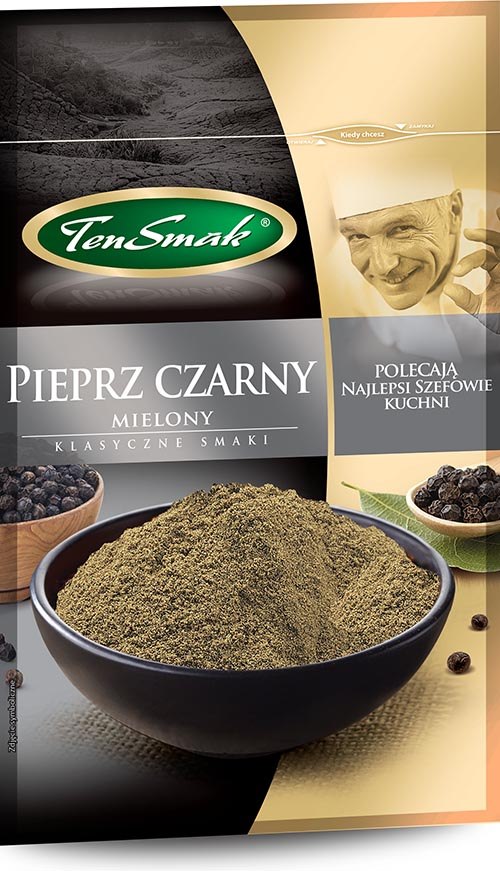 TENSMAK Pieprz czarny mielony 20g