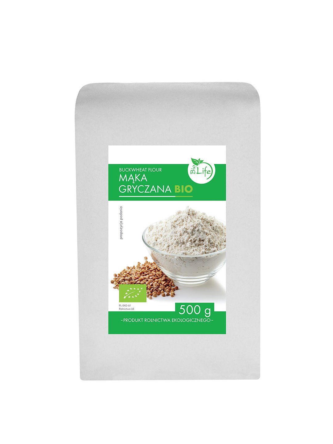 BIOLIFE Mąka gryczana BIO 500g