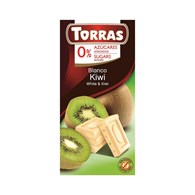 TORRAS Czekolada biała z kiwi b/c 75g
