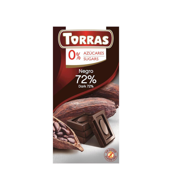 TORRAS Czekolada gorzka 72% kakao b/c 75g