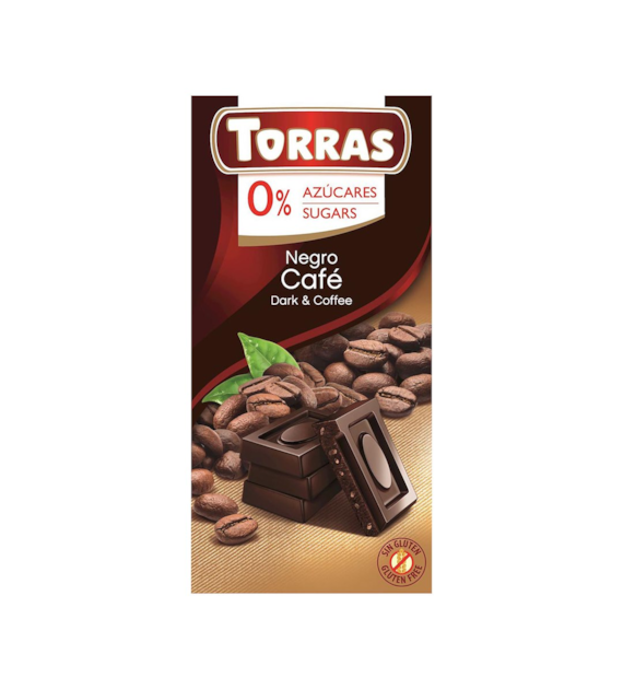 TORRAS Czekolada gorzka z kawą b/c 75g
