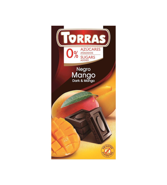 TORRAS Czekolada gorzka z mango b/c 75g