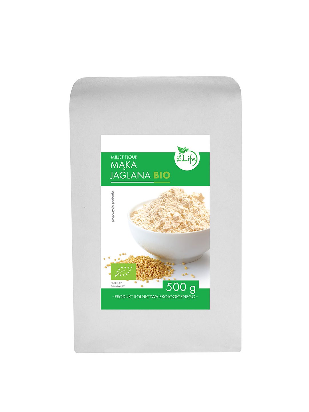 BIOLIFE Mąka jaglana BIO 500g
