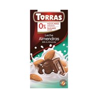 TORRAS Czekolada mleczna z migdałami b/c 75g