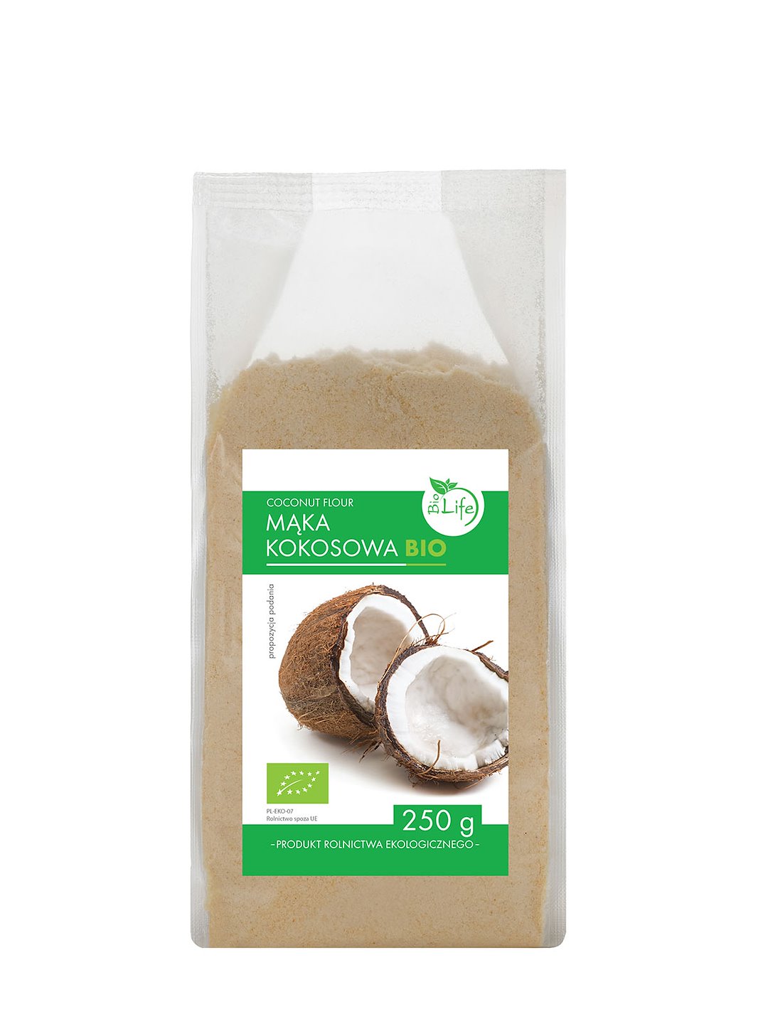 BIOLIFE Mąka kokosowa BIO 250g