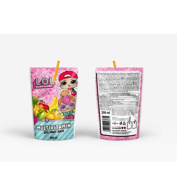 VITAMIZU Soczek LOL Surprise! Multifruit 200g