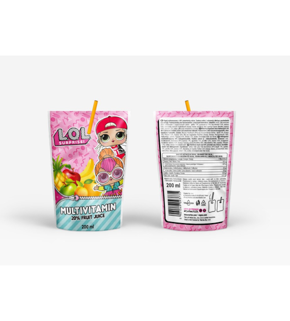 VITAMIZU Soczek LOL Surprise! Multifruit 200g