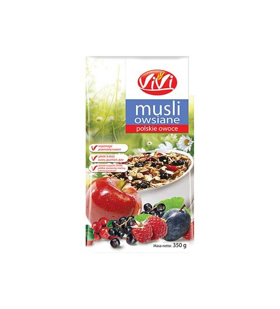 VIVI Musli owsiane polskie owoce 350g