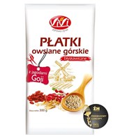 VIVI Płatki owsiane górskie z jagodami goji 300g