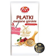 VIVI Płatki owsiane górskie z żurawiną 300g