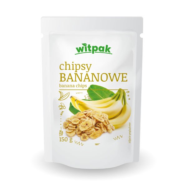 WITPAK Chipsy bananowe 150g