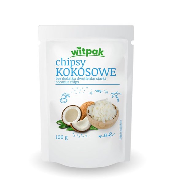WITPAK Chipsy kokosowe 100g