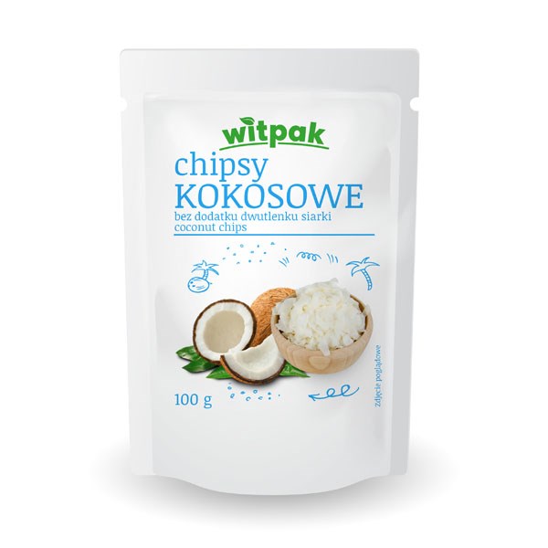 WITPAK Chipsy kokosowe 100g