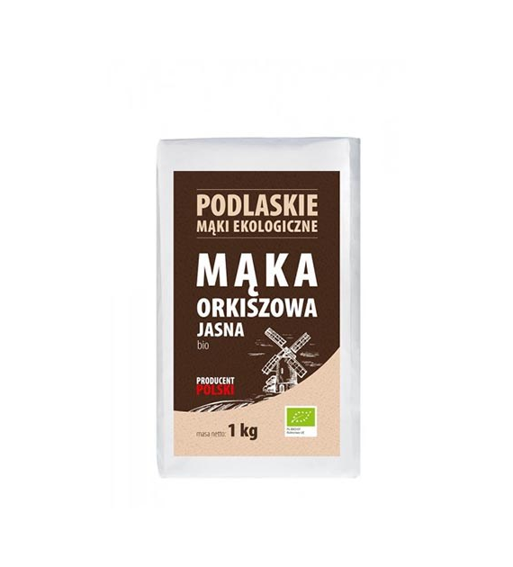 BIOLIFE Mąka orkiszowa jasna BIO 1kg