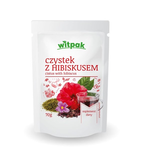 WITPAK Czystek z hibiskusem 70g