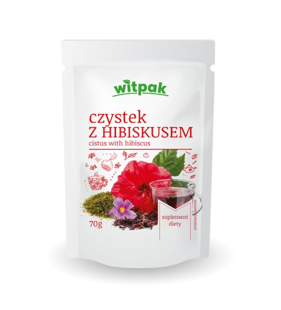 WITPAK Czystek z hibiskusem 70g
